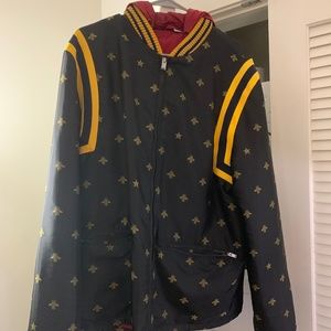 Gucci Bee/Stars Nylon Jacket